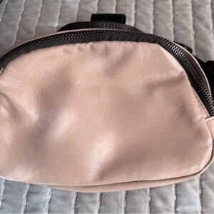 Tan soft material Fanny Pack